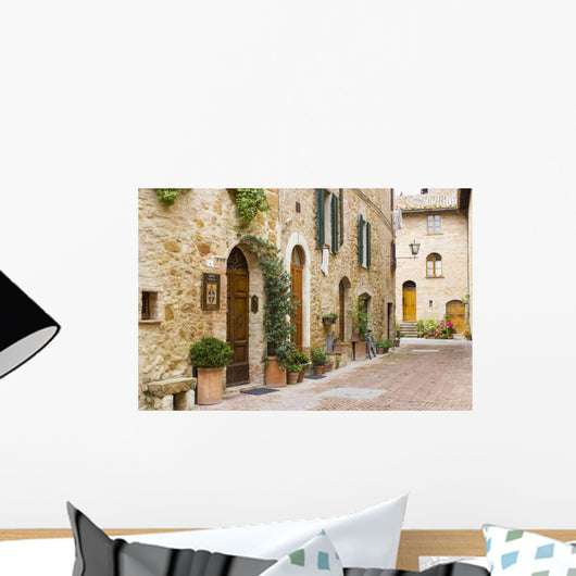 Lovely Tuscan Street Pienza
