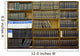 Shelf with old books Wall Mural