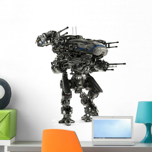 MECH Gun Wall Decal