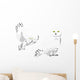 Snowy Owl Wall Mural