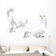 Snowy Owl Wall Mural
