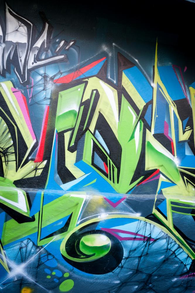 Colorful Graffiti Wall Mural Wallmonkeys