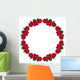Beautiful red rose Wall Decal