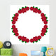 Beautiful red rose Wall Decal