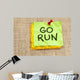 Go Run Reminder Wall Mural