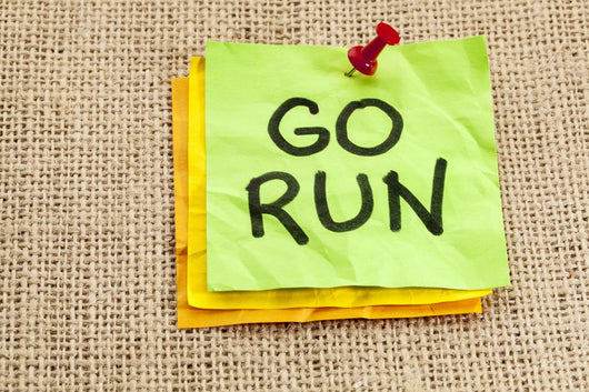 Go Run Reminder Wall Mural