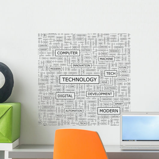 Technology Word Cloud Concept