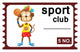Illustration Ticket Basketball Vector Wall Mural