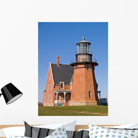Historic Southeast Light on Block Island, RI Wall Mural