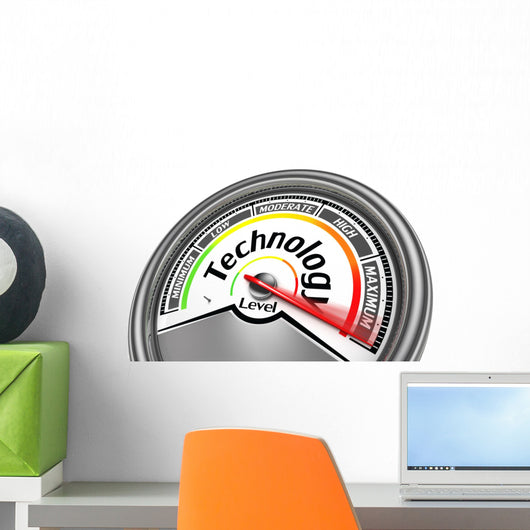 Technology Level Meter Indicate