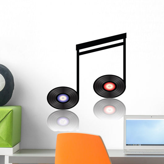 Musical Note Wall Mural