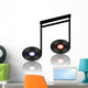 Musical Note Wall Mural