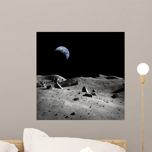 Earth Seen from Moon