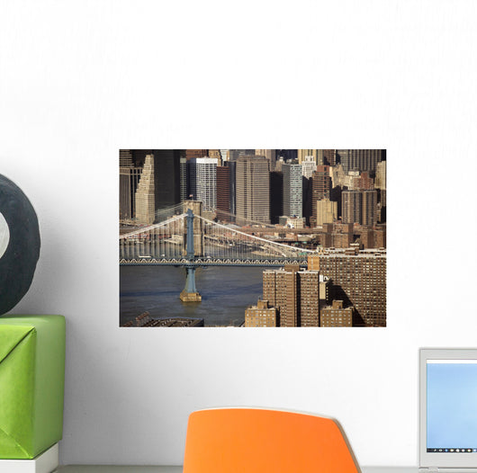 Manhattan Bridge, NYC. Wall Mural