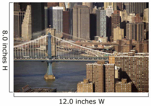 Manhattan Bridge, NYC. Wall Mural