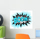 BOOM! Comic Sprechblase Explosion Wall Decal