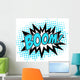 BOOM! Comic Sprechblase Explosion Wall Decal