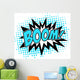 BOOM! Comic Sprechblase Explosion Wall Decal