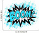 BOOM! Comic Sprechblase Explosion Wall Decal