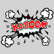 Kaboom - Comic Sprechblase Explosion Wall Mural