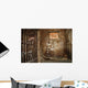 Dirty jail cell Wall Mural