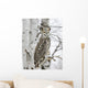 Long Eared Owl Snowfall Wall Mural