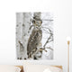Long Eared Owl Snowfall Wall Mural