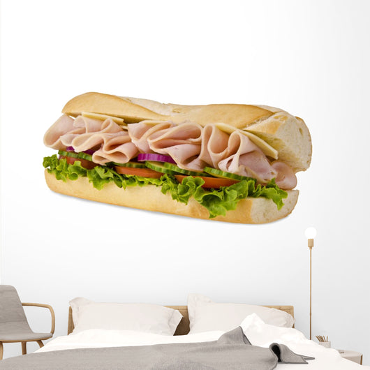 Submarine sandwich Wall Decal