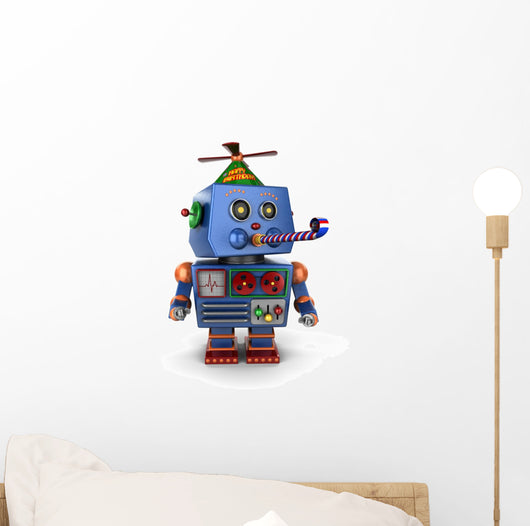 Happy Birthday Toy Robot