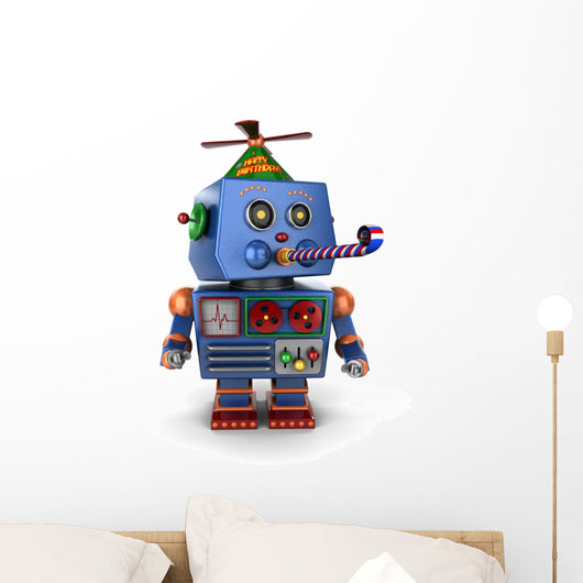 Happy Birthday Toy Robot