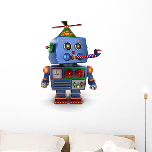 Happy Birthday Toy Robot