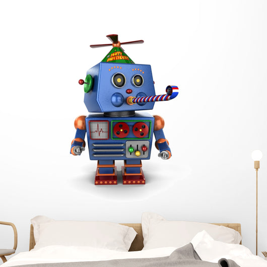 Happy Birthday Toy Robot