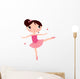 Cute Pink Ballerina Girl