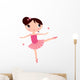 Cute Pink Ballerina Girl