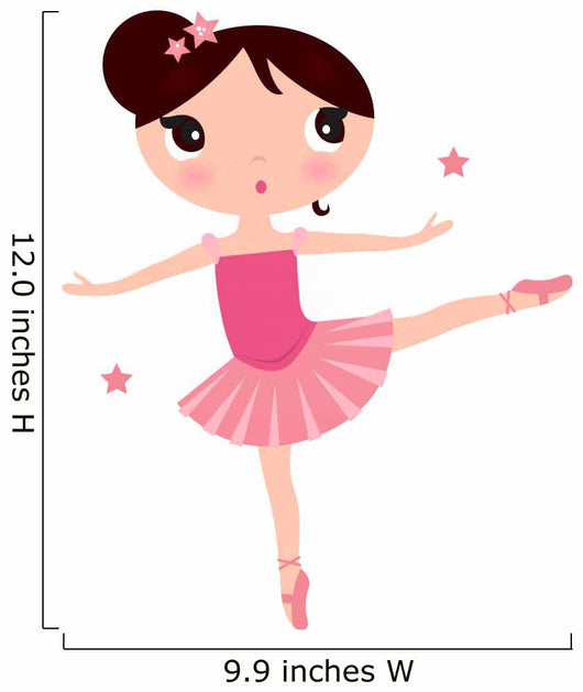 Cute Pink Ballerina Girl