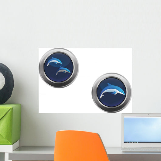 bottone mare Wall Decal