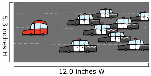 Car Patrol Chasing Red