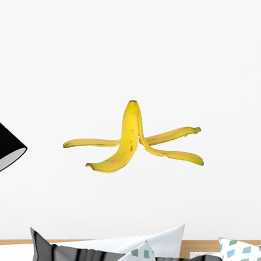 Banana peel - danger Wall Decal