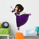 Toon Ballerina in Purple Romantic Style Tutu Wall Decal