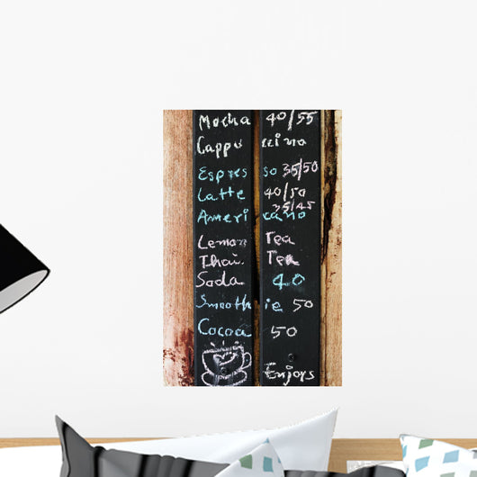 Handwritten Coffee Menu