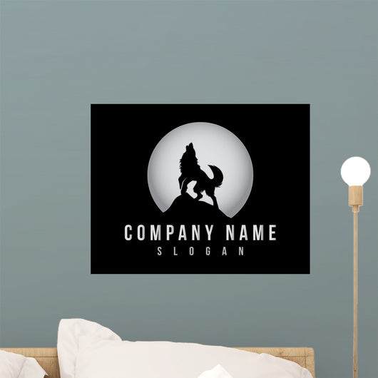 Wolf Aon Moon Logo
