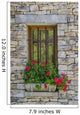 Pretty Window with Red