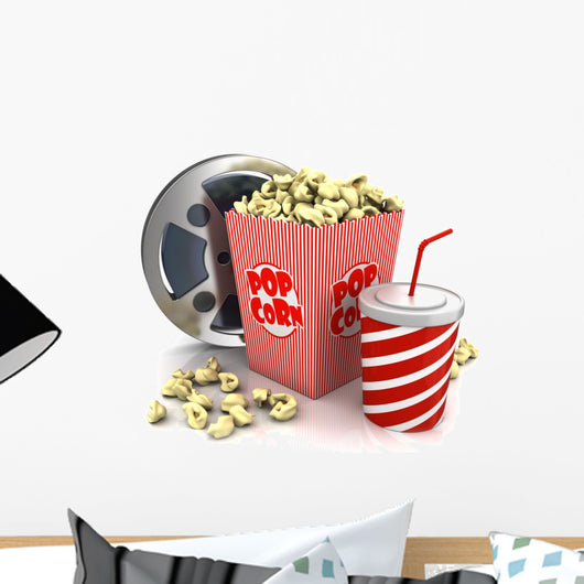 cinema theatre objects Wall Decal