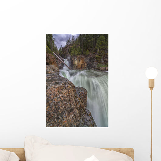 Myra Falls, Strathcona Provincial park Wall Mural