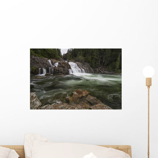Lower Myra Falls, Strathcona Provincial Park Wall Mural