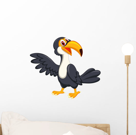 Ute Toucan Bird Waving