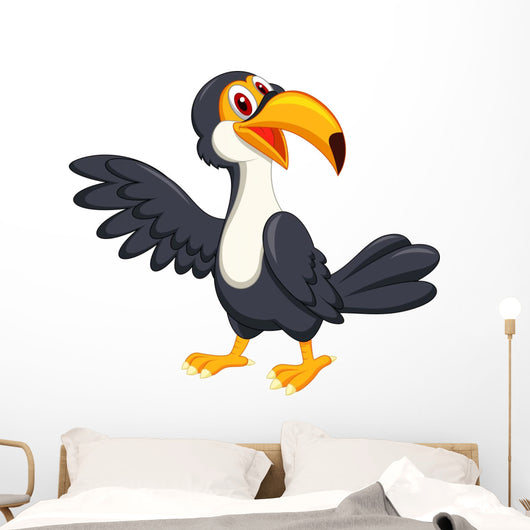 Ute Toucan Bird Waving
