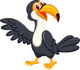 Ute Toucan Bird Waving