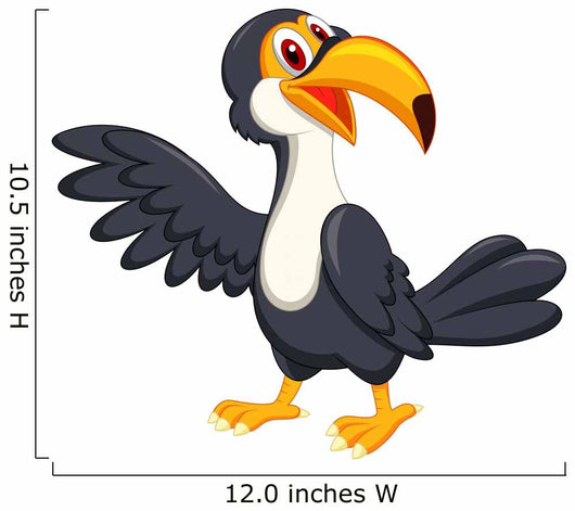 Ute Toucan Bird Waving