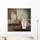 Single Coffee and Single Wall Mural